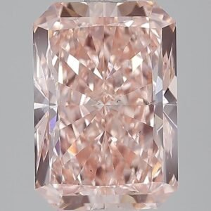 3.51 ct Radiant PINK VS2 IGI Certified Lab Grown Diamond