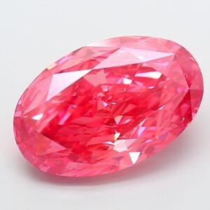 8.04 ct Oval Pink VS1 IGI Certified Lab Grown Diamond