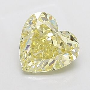 2.26 ct Heart Yellow VS1 IGI Certified Lab Grown Diamond