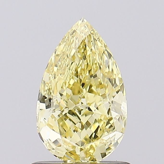 1.00 ct Pear Yellow VS2 IGI Certified Lab Grown Diamond