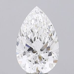 6.07 ct Pear E VVS2 IGI Certified Lab Grown Diamond