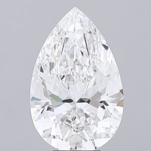 6.07 ct Pear E VVS2 IGI Certified Lab Grown Diamond