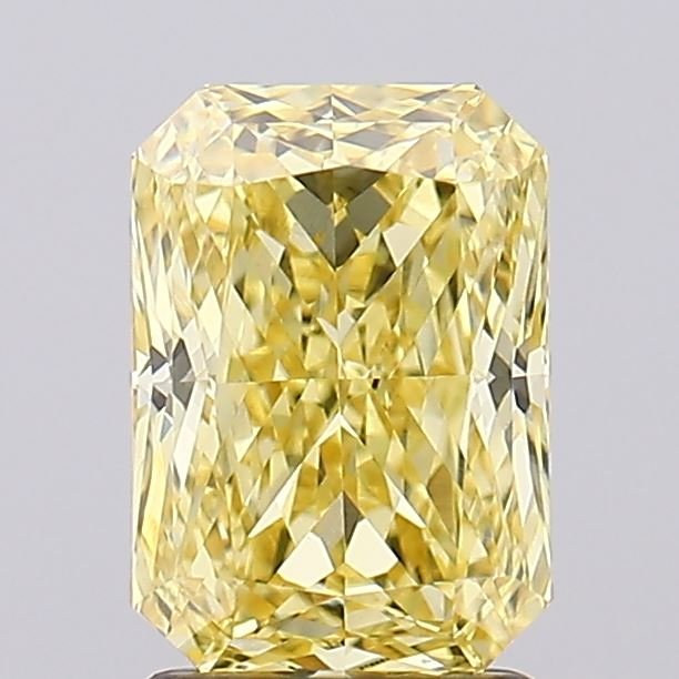 2.03 ct Radiant Yellow VVS2 IGI Certified Lab Grown Diamond