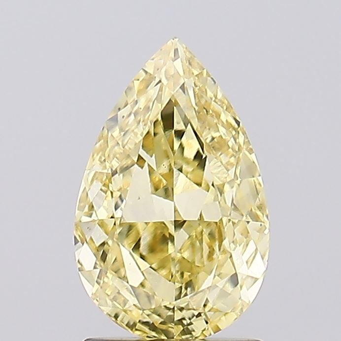 1.51 ct Pear Yellow VS1 IGI Certified Lab Grown Diamond