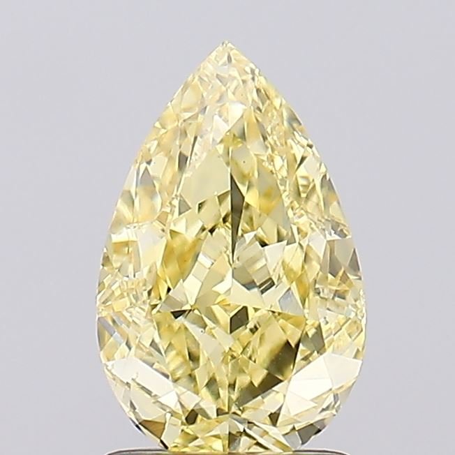 1.51 ct Pear Yellow VS2 IGI Certified Lab Grown Diamond