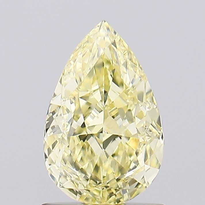 1.10 ct Pear Yellow VVS2 IGI Certified Lab Grown Diamond