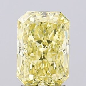 2.08 ct Radiant Yellow VVS2 IGI Certified Lab Grown Diamond