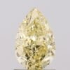 1.10 ct Pear Yellow VVS2 IGI Certified Lab Grown Diamond
