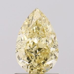 1.10 ct Pear Yellow VVS2 IGI Certified Lab Grown Diamond