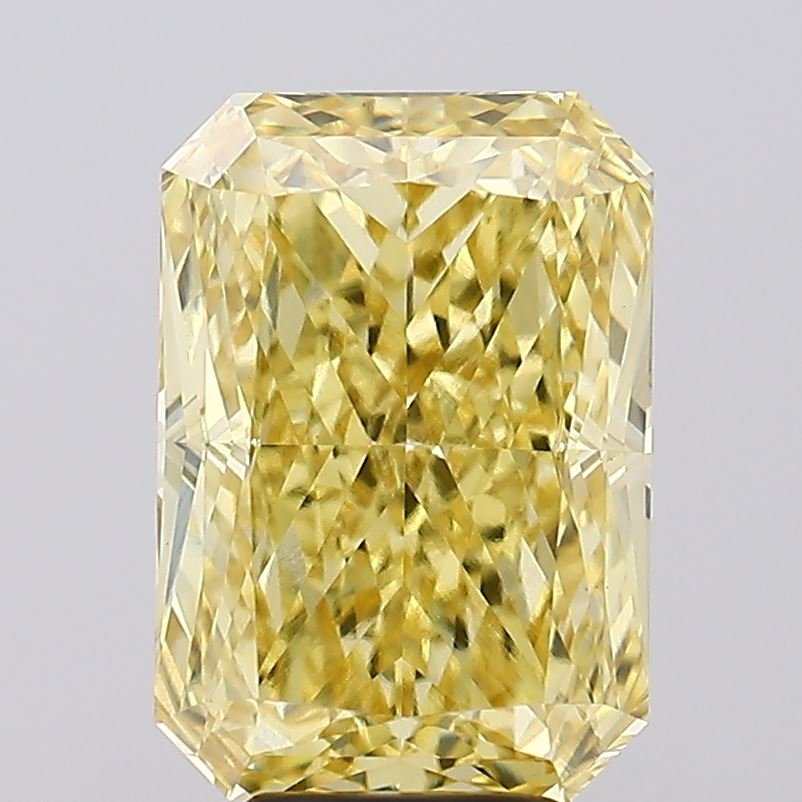 6.58 ct Radiant Yellow VVS2 IGI Certified Lab Grown Diamond