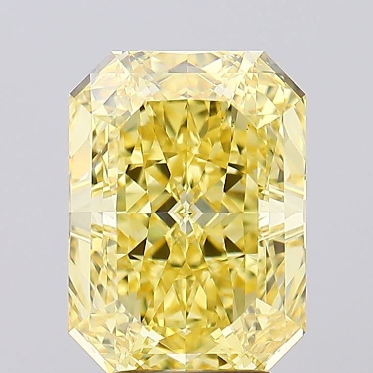 5.05 ct Radiant Yellow VVS2 IGI Certified Lab Grown Diamond