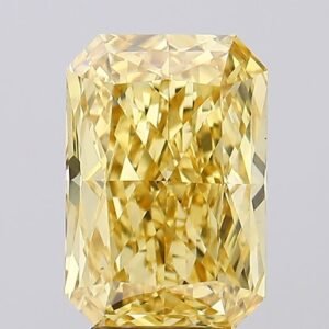 5.01 ct Radiant Yellow VS1 IGI Certified Lab Grown Diamond