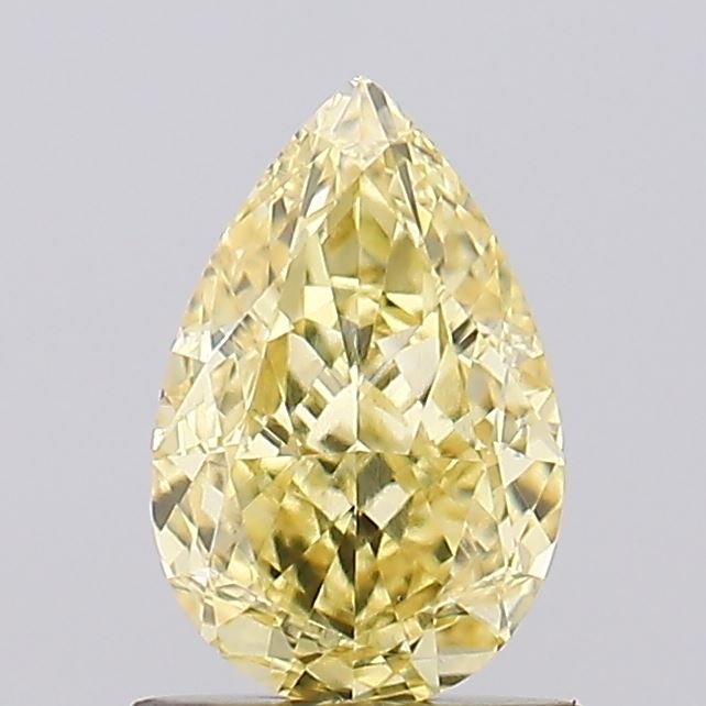 1.03 ct Pear Yellow VVS2 IGI Certified Lab Grown Diamond