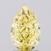 2.04 ct Pear Yellow VVS2 IGI Certified Lab Grown Diamond