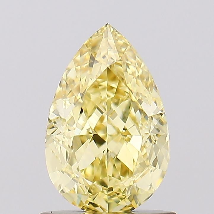 1.01 ct Pear Yellow VVS2 IGI Certified Lab Grown Diamond