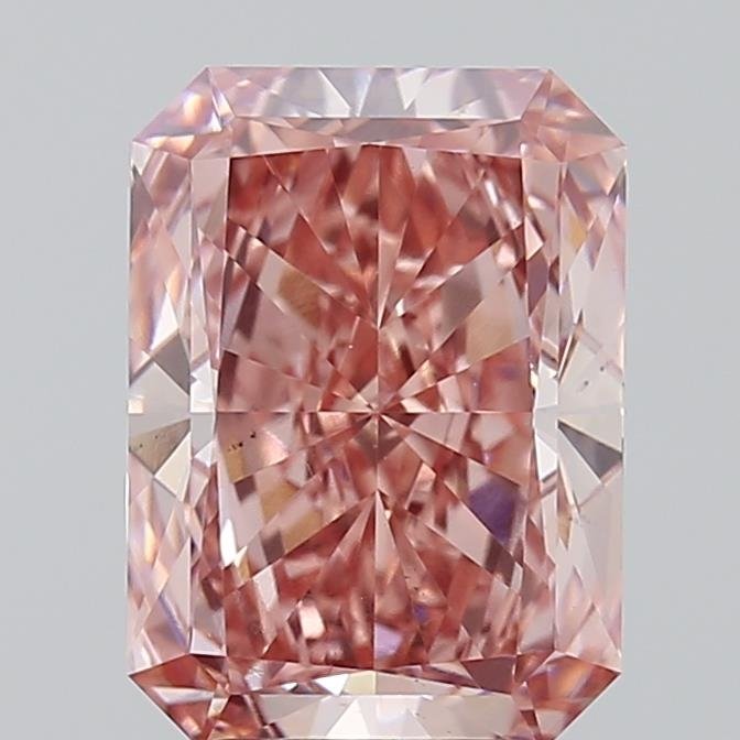 4.00 ct Radiant PINK VS2 IGI Certified Lab Grown Diamond