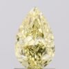 1.10 ct Pear Yellow VVS2 IGI Certified Lab Grown Diamond