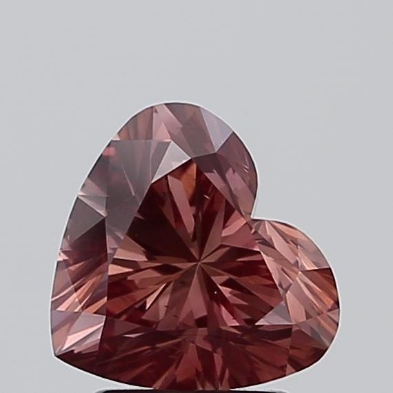 2.00 ct Heart PINK VS2 IGI Certified Lab Grown Diamond