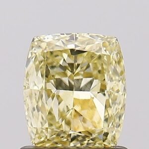 1.02 ct Cushion Yellow VS1 IGI Certified Lab Grown Diamond