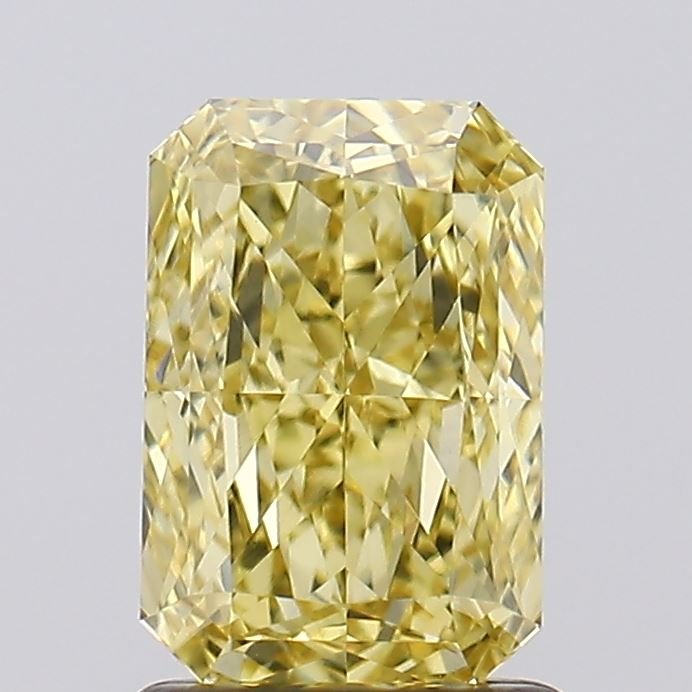 1.54 ct Radiant Yellow VVS2 IGI Certified Lab Grown Diamond