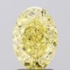 2.10 ct Oval Yellow VS1 IGI Certified Lab Grown Diamond
