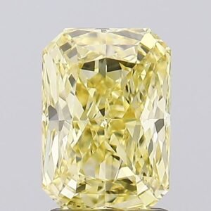2.05 ct Radiant Yellow VS2 IGI Certified Lab Grown Diamond