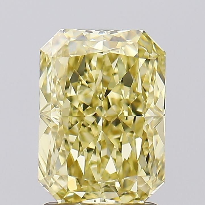 2.08 ct Radiant Yellow VVS2 IGI Certified Lab Grown Diamond