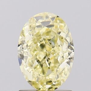 1.52 ct Oval Yellow VS1 IGI Certified Lab Grown Diamond