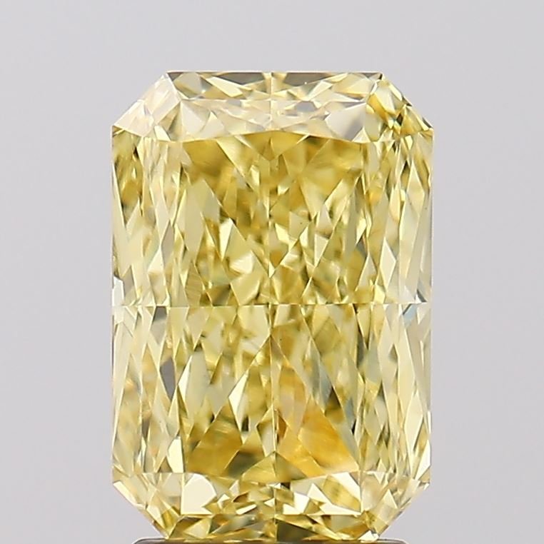 3.02 ct Radiant Yellow VVS2 IGI Certified Lab Grown Diamond