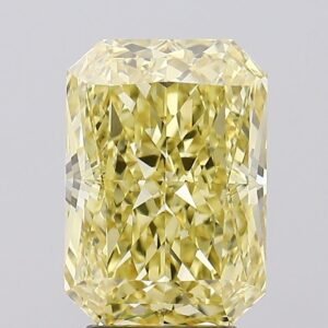 4.07 ct Radiant Yellow VVS2 IGI Certified Lab Grown Diamond