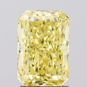 2.04 ct Radiant Yellow VVS2 IGI Certified Lab Grown Diamond