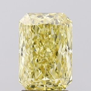 2.53 ct Radiant Yellow VVS2 IGI Certified Lab Grown Diamond
