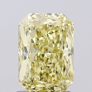 1.51 ct Radiant Yellow VVS2 IGI Certified Lab Grown Diamond