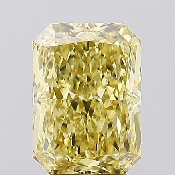 3.54 ct Radiant Yellow VVS2 IGI Certified Lab Grown Diamond