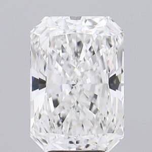 6.07 ct Radiant E VVS2 IGI Certified Lab Grown Diamond