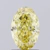 1.12 ct Oval Yellow VS1 IGI Certified Lab Grown Diamond