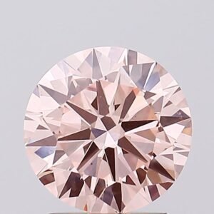 2.00 ct Round Pink VS1 IGI Certified Lab Grown Diamond