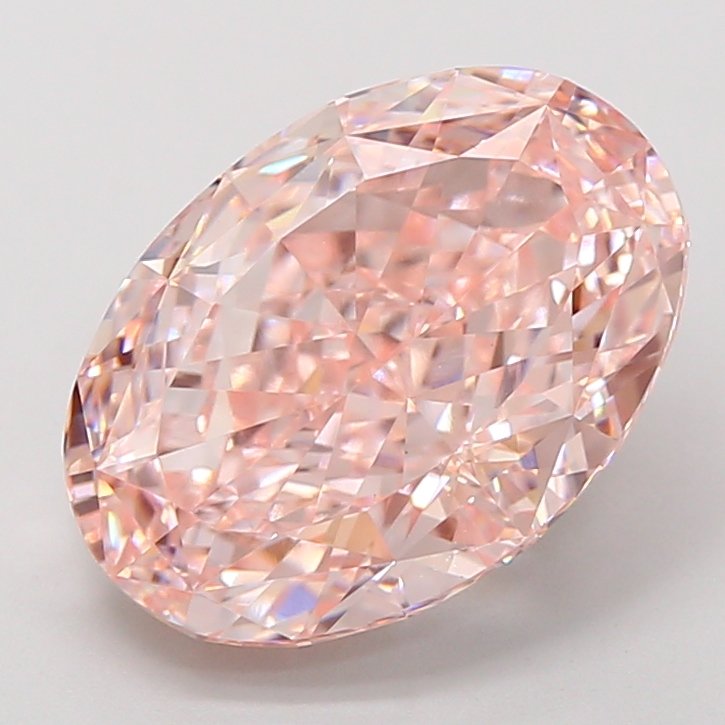 5.01 ct Oval Fancy VVS2 IGI Certified Lab Grown Diamond