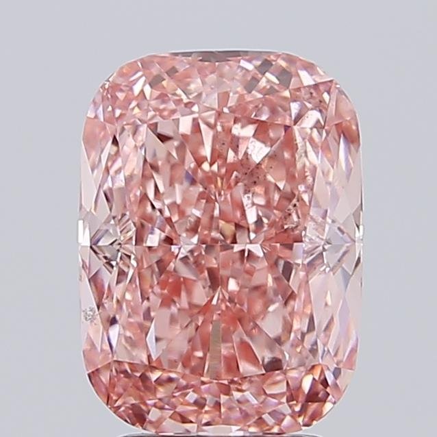 3.51 ct Cushion PINK VS2 IGI Certified Lab Grown Diamond