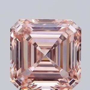 3.70 ct Emerald PINK VS1 IGI Certified Lab Grown Diamond