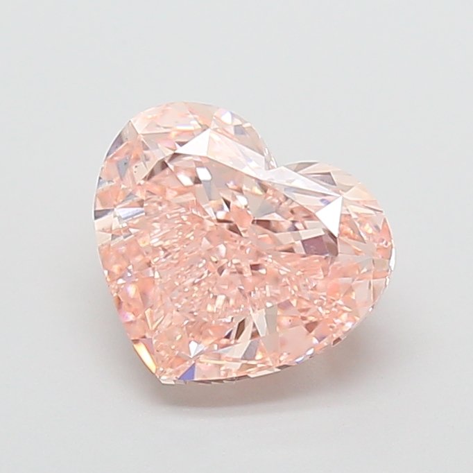 3.02 ct Heart Fancy VS1 IGI Certified Lab Grown Diamond