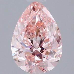 0.99 ct Pear PINK VS1 IGI Certified Lab Grown Diamond