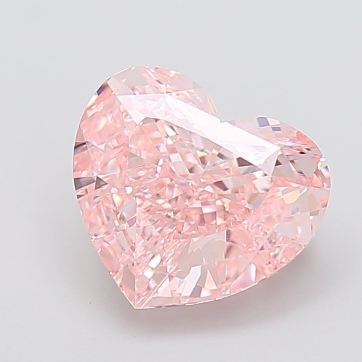 5.02 ct Heart Fancy VVS2 IGI Certified Lab Grown Diamond