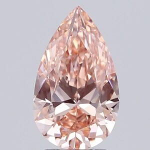 2.43 ct Pear PINK VS1 IGI Certified Lab Grown Diamond
