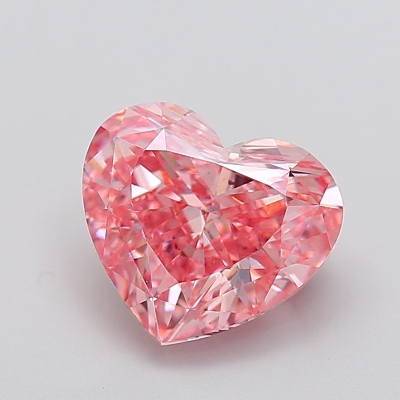 5.03 ct Heart Fancy VS2 IGI Certified Lab Grown Diamond