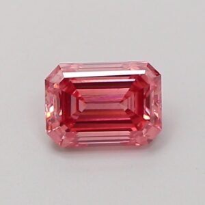 0.55 ct Emerald Pink VS1 IGI Certified Lab Grown Diamond