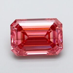 5.07 ct Emerald Pink SI1 IGI Certified Lab Grown Diamond