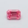 0.37 ct Emerald Pink VS2 IGI Certified Lab Grown Diamond