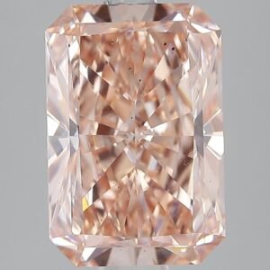 4.01 ct Radiant PINK VS2 IGI Certified Lab Grown Diamond