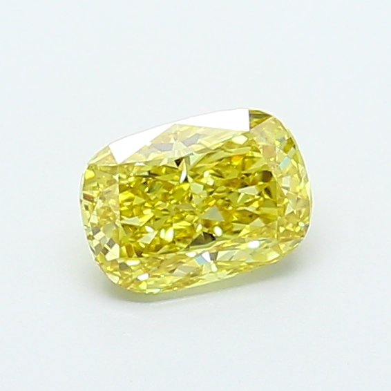 1.12 ct Cushion Yellow VVS2 IGI Certified Lab Grown Diamond